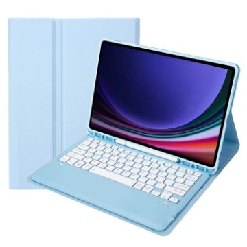 Samsung Galaxy Tab S9+ Keyboard Case - Sky Blue - 1