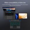 Samsung Galaxy Tab S7+/S7 FE/S8+ YJ-S8+ Split Bluetooth Keyboard Leather Tablet Case - 7