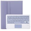 Samsung Galaxy Tab S9 FE A710B-A Purple TPU Bluetooth Keyboard Leather Case - 2
