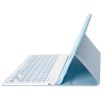 Samsung Galaxy Tab S9 FE A710B Ice Blue TPU Bluetooth Keyboard Leather Case - 5