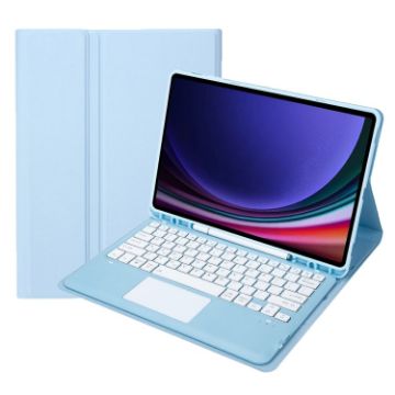 Samsung Galaxy Tab S10+ 12.4 A810B-A Bluetooth Keyboard Leather Case - 1