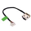 DC Power Jack Connector Flex Cable for HP Pavilion 15/15-ac & Envy 15/15-ae - 1