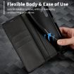 Samsung Galaxy S24 FE 5G LC.IMEEKE Carbon Fiber Leather Phone Case - 5