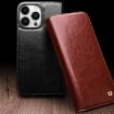 QIALINO Genuine Leather Phone Case for iPhone 16 Pro Max - Brown - 5