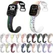 Apple Watch Series 3 42mm Silicone Band - Bright Pink Smoke Purple - 2