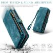 Blue Leather Phone Case for Google Pixel 9 Pro XL - Detachable & Multifunctional - 4