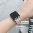 Apple Watch SE 44mm Silicone Watch Band - Light Blue - 8