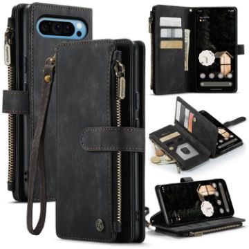 Google Pixel 9 Pro XL CaseMe C30 Wallet Leather Phone Case - 1