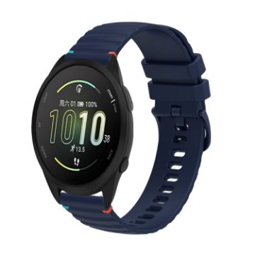 Garmin Forerunner 165 Navy Blue Silicone Watch Band - 1