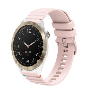 Garmin Approach S40 20mm Silicone Watch Band - Rose Pink - 1