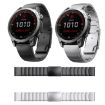 Garmin Fenix 8 MIP 51mm Titanium Alloy Quick Release 26mm Watch Band - Black - 3