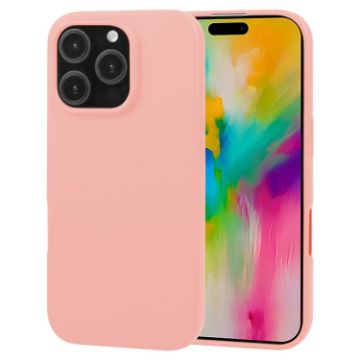 GOOSPERY Soft Feeling Liquid TPU Phone Case - Pink - 1