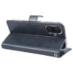 GOOSPERY BLUE MOON Crazy Horse Leather Case for iPhone 16 Plus - Dark Blue - 3