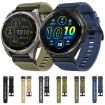 Garmin MARQ Gen 2 Nylon Canvas Quick Release 22mm Watch Band - Olive Green - 2