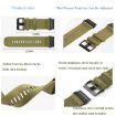 Garmin MARQ Gen 2 Nylon Canvas Quick Release 22mm Watch Band - Olive Green - 3