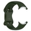 Google Pixel Watch 3 45mm Silicone Watch Band - Green - 3