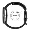 Google Pixel Watch 3 45mm Silicone Watch Band - Green - 6