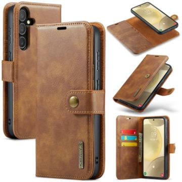 Samsung Galaxy S24 FE 5G Leather Case - Brown - 1