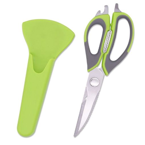 Detachable Magnetic Kitchen Scissors Stainless Steel - Random Color Delivery - 1