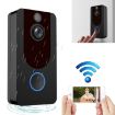 V7 1080P Full HD WiFi Security Doorbell - Two-way Audio, PIR Motion Detection - 1