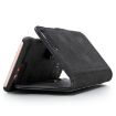 DG.MING iPhone 8 Plus/7 Plus Crazy Horse Texture Flip Case - Black - 6