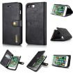 DG.MING iPhone 8 Plus/7 Plus Crazy Horse Texture Flip Case - Black - 9
