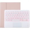 Detachable Bluetooth Keyboard + Tablet Case for iPad 10.2"/iPad Air (Pink) - 1