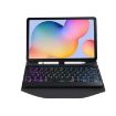 Samsung Galaxy Tab S6 Lite Bluetooth Keyboard Leather Case with Backlight - 3