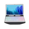 Samsung Galaxy Tab A7 10.4 2020 Bluetooth Keyboard Leather Case with Backlight - 3