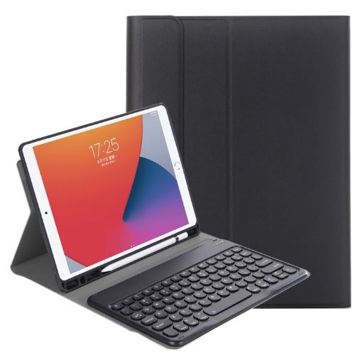 Samsung Galaxy Tab S7 11" 2020 Leather Tablet Case - Black - 1