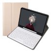 Samsung Galaxy Tab S6 Lite 10.4 Bluetooth Keyboard Leather Case - Gold - 1