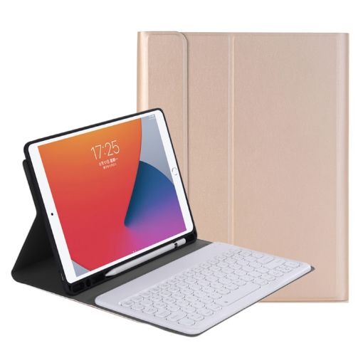 Samsung Galaxy Tab S7 11" 2020 Leather Tablet Case - Gold - 1