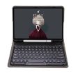 Samsung Galaxy Tab S6 Lite 10.4 Bluetooth Keyboard Leather Case - Black - 3