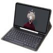 Samsung Galaxy Tab S6 Lite 10.4 Bluetooth Keyboard Leather Case - Black - 4