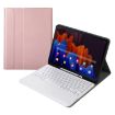 Detachable Bluetooth Keyboard Case for Samsung Galaxy Tab S7 FE/S7+ - Rose Gold - 1