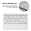 Detachable Bluetooth Keyboard Case for Samsung Galaxy Tab S7 FE/S7+ - Rose Gold - 5