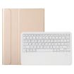 Detachable Bluetooth Keyboard Case for Samsung Galaxy Tab S7 FE/S7+ - Gold - 2