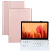 Detachable Bluetooth Keyboard Case for Samsung Galaxy Tab A7 10.4 - Rose Gold - 1