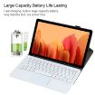 Detachable Bluetooth Keyboard Case for Samsung Galaxy Tab A7 10.4 - Rose Gold - 8
