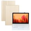 Detachable Bluetooth Keyboard Case for Samsung Galaxy Tab A7 10.4 - Gold - 1