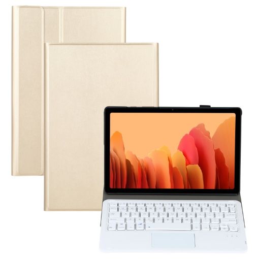 Detachable Bluetooth Keyboard Case for Samsung Galaxy Tab A7 10.4 - Gold - 1