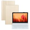 Detachable Bluetooth Keyboard Case for Samsung Galaxy Tab A7 10.4 - Gold - 1