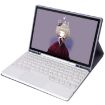 Samsung Galaxy Tab S6 Lite 10.4" Bluetooth Keyboard Leather Case Purple - 4