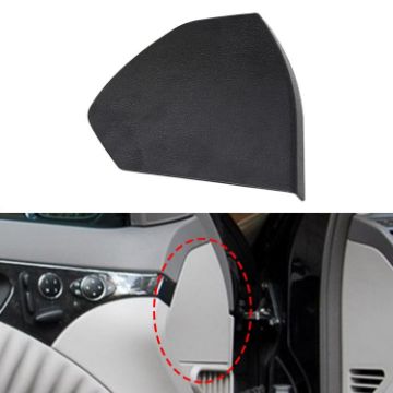 Mercedes-Benz E Class W211 2003-2008 Left Front Door Trim Panel Cover (Black) - 1
