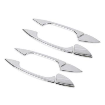 Electroplated Side Door Handle Cover for Mercedes-Benz GLK GL ML A B C E Class - 1