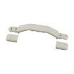 2pcs RV Nylon Door Handle Set - White - 2