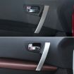 Carbon Fiber Base Left Door Handle Bracket for Nissan Qashqai - 5