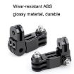 TELESIN Short Adapter Arm for GoPro Hero12/11/10/9/8/7/6/5 - 4