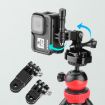 TELESIN Short Adapter Arm for GoPro Hero12/11/10/9/8/7/6/5 - 6