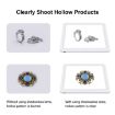 PULUZ 25cm Folding LED Photo Studio Tent Box + Light Panel + 12 Backdrops - 5